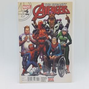 Marvel The Uncanny Avengers #6 2016 Comic Book